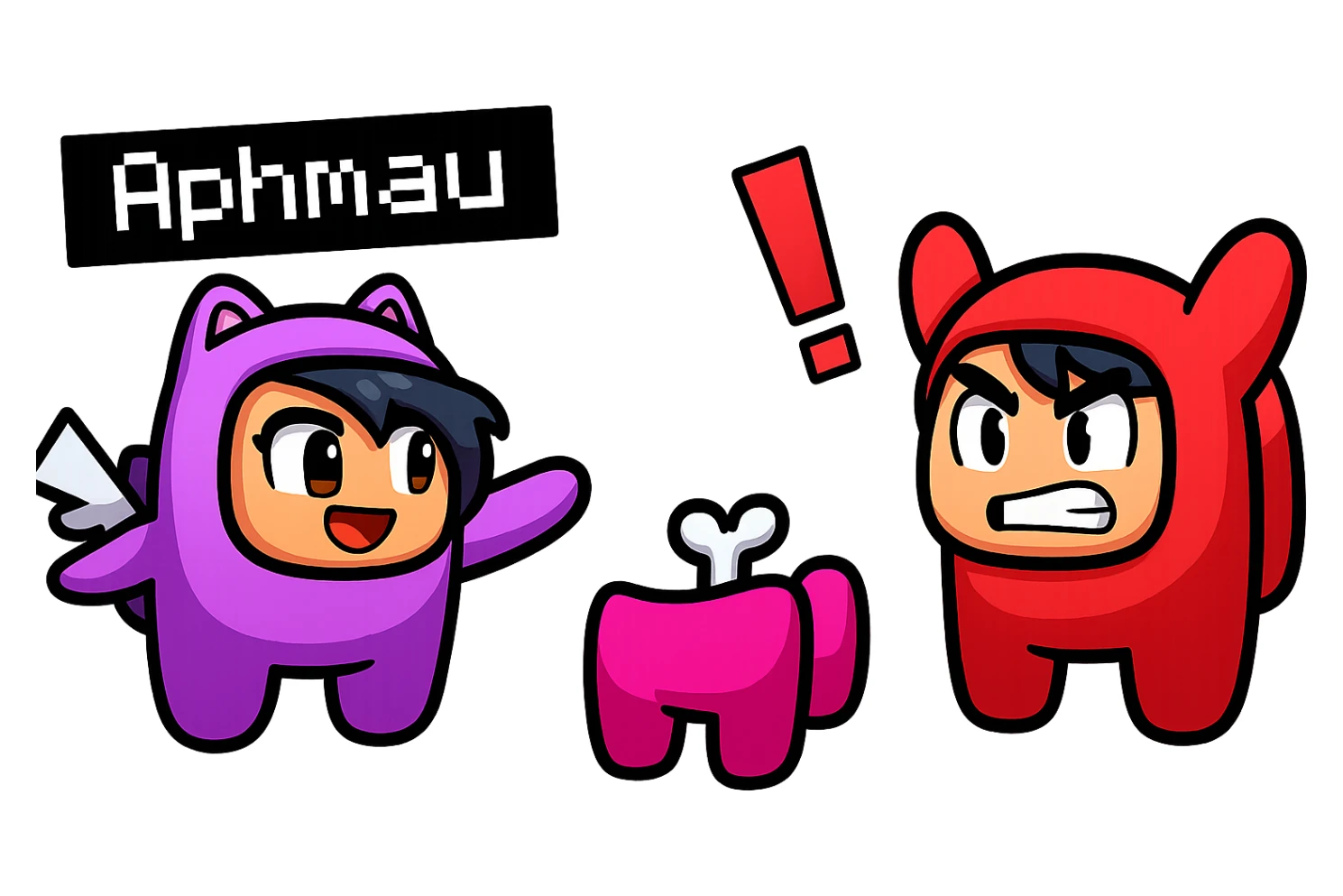 Extract the character from the background, including the clothes and accessories they are wearing, and place on a transparent background. Keep the original style and appearance exactly the same. and extract the characters sticker