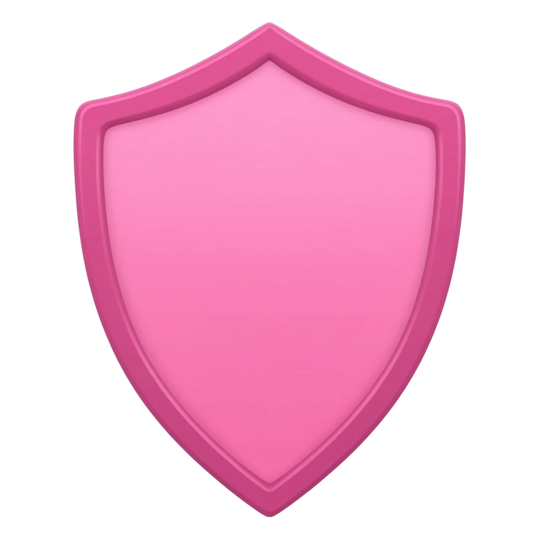 baby pink shield generic sticker