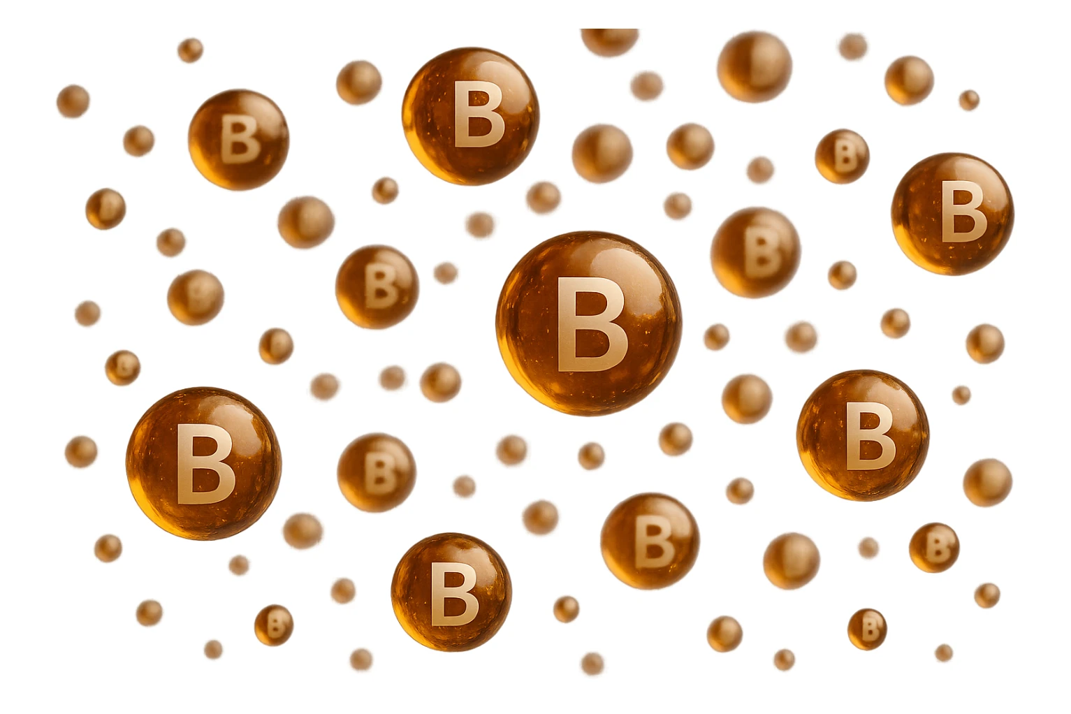 particella di vitamine b fluttuano in aria, iperrealistica 4k sticker