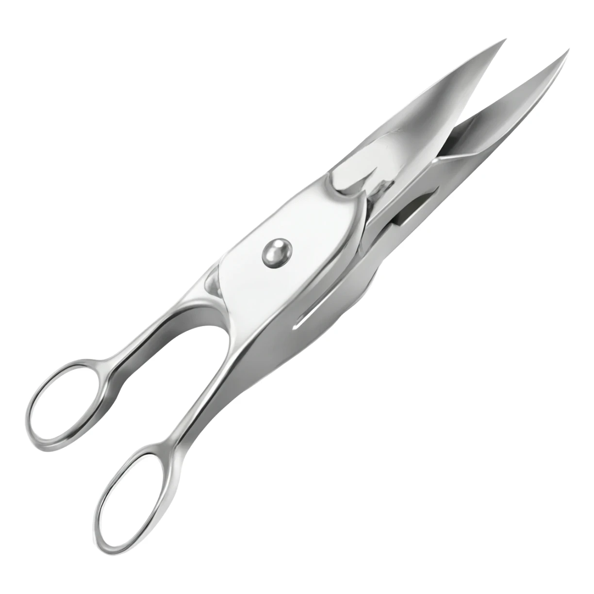 nail scissors sticker