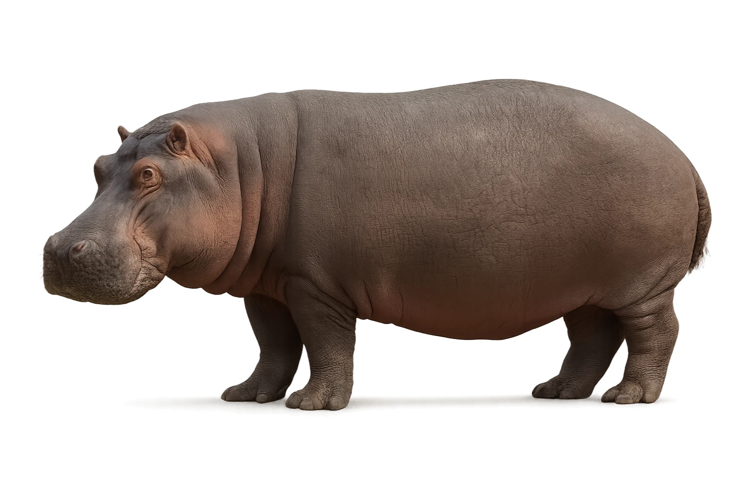 Hippopotamus sticker