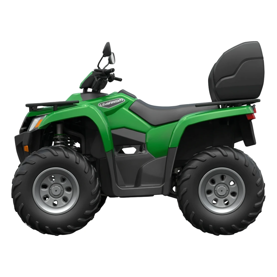 Green 4-wheeler can- am ds 250 sticker