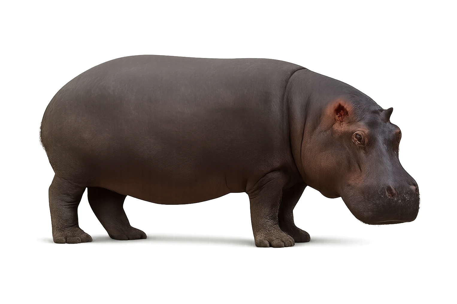 Hippopotamus sticker