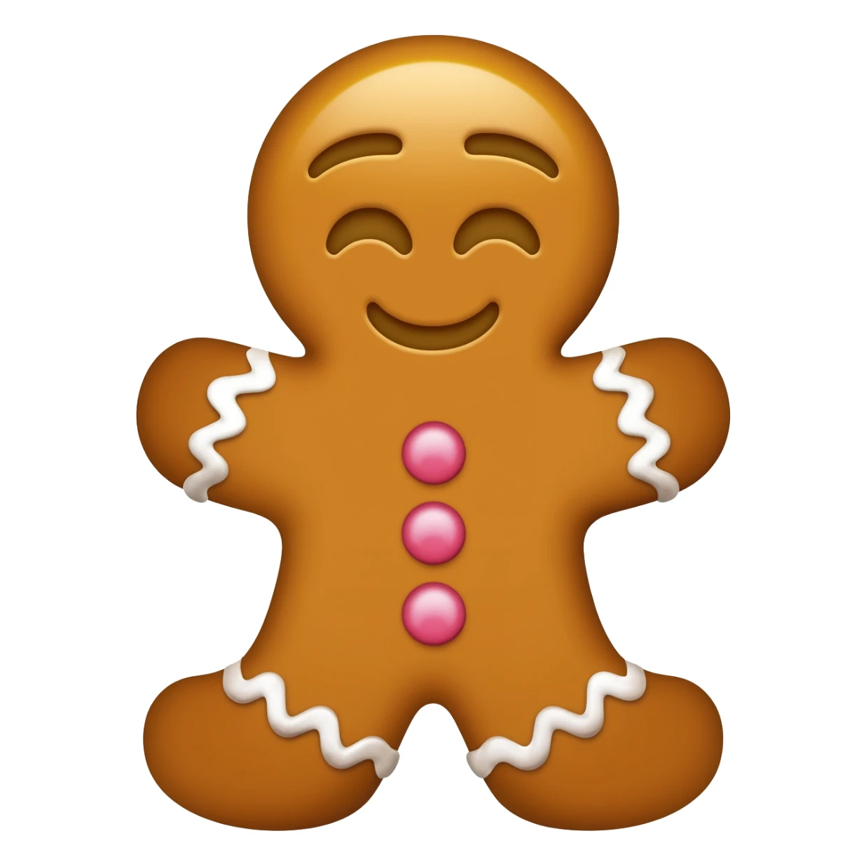 gingerbread emoji sticker