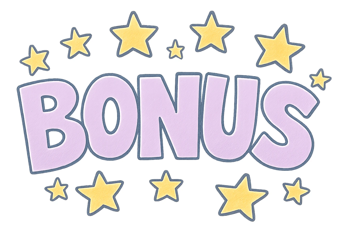 LAS LETRAS DEBEN SER VIOLETA PASTEL Y LAS ESTRELLAS AMARILLAS DEBES MANTENER EXACTAMENTE LA IMAGEN ORIGINAL, LOS BORDES DEBEN SER BLANCOS EN LUGAR DE NEGRO sticker