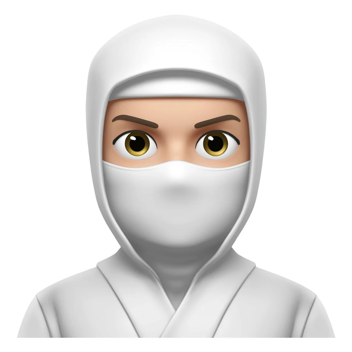 Ninja branco sticker