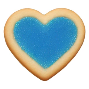 shortbread-cookie-in-heart-form-with-blue-jelly-in-a-middle-and-sprinkled-powder-sugar-on-top sticker