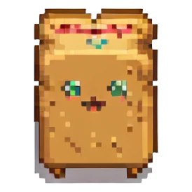 cute toast sticker
