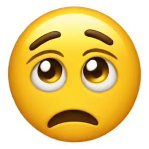 Eye twitch yellow emoji sticker