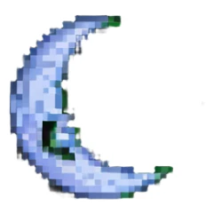 aesthetic pastel moon sticker