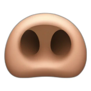 Sad boar with stubble in a black winter ha sticker