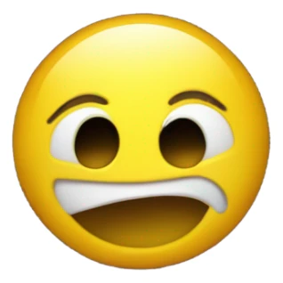 yellow face emoji with stars eyes sticker