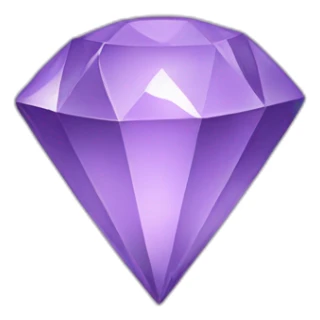 Lavender diamond sticker