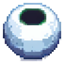 null depicted as pixel art void sticker