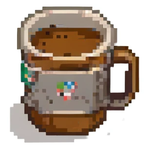 coffee cup sticker
