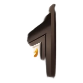 hotel room door modern hallway with spotlight up sticker