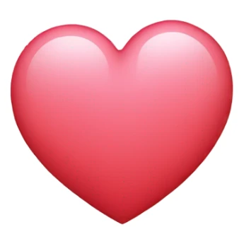 Light pink and red heart sticker