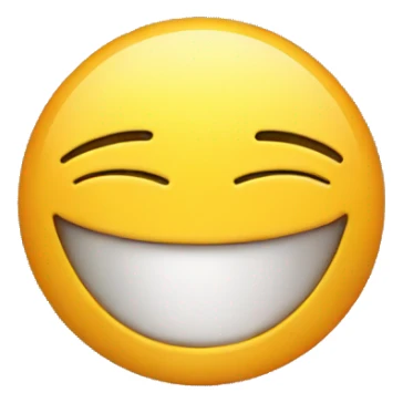 singular smiley emoji dying laughing sticker