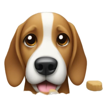 open tin of dogfood with the Apple logo sticker