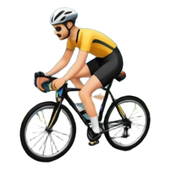 puerto de montaña ciclismo sticker