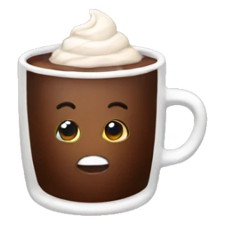 hot chocolatw sticker