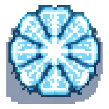 frozen metal sticker