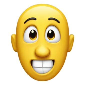 Big nose emoji sticker