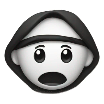 “T_T” emoticon as an emoji sticker