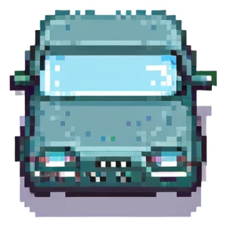 windshield wiper pixel art sticker