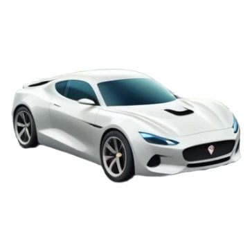An icon showing a sleek car speeding down a winding road, inspired by Need for Speed. The design features dynamic motion lines, with a stunning, scenic background of mountains and forests. The car races past, creating a sense of thrill and speed. Transparent background. sticker