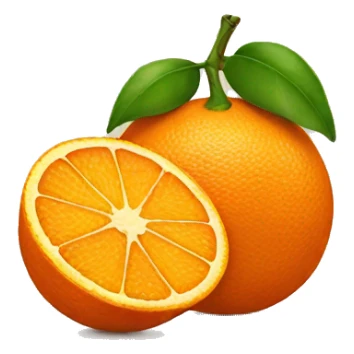 Orange sticker