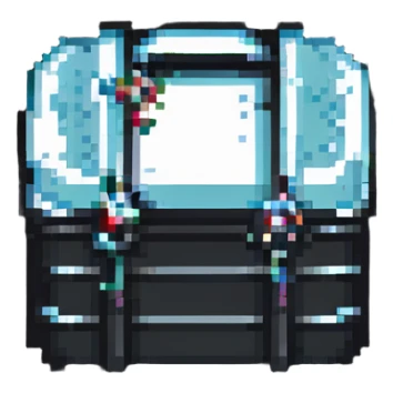 playful and minimal chest icon, abstract and non-explicit sticker