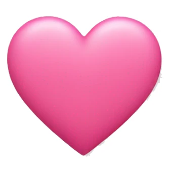 Pink heart with little hearts around it  sticker