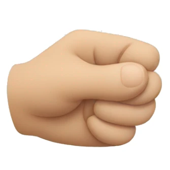 Using finger to lift someone’s chin causing them to look up at you sticker