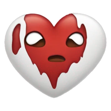 Heart sticker
