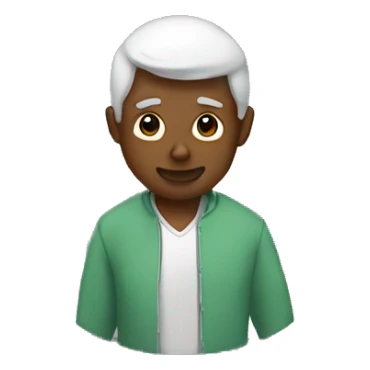 a men outside the hospital sticker