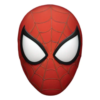 Spider-Man with the words ha ha ha sticker