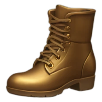 bronze boot sticker