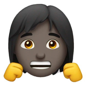 🚫 I want this emoji in ash colour  sticker