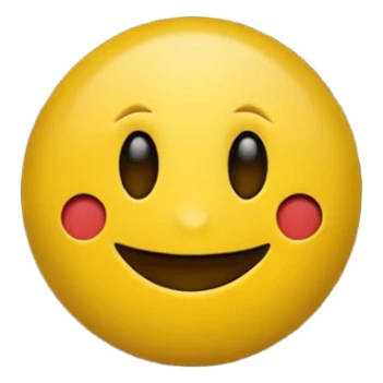 smiling emoji just like in the pacman  sticker
