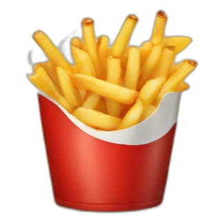 fast food drinks sticker