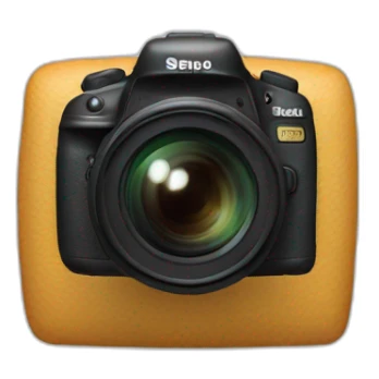 the back side of the camera is on legs sticker