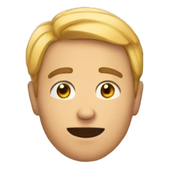 Emoji d'un homme qui s'assoie sticker