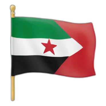 flag of palestine x maroccan flag sticker