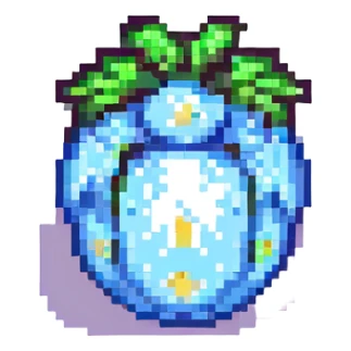berry pixel art sticker