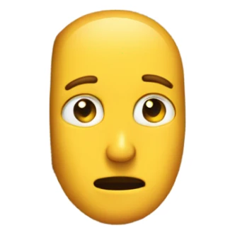 A man’s head sticking out of a bathroom sticker