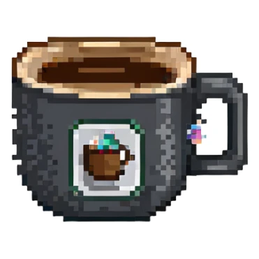 coffee cup sticker