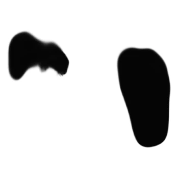 group of three AI-style sparkles arranged together, each sparkle containing a different fabric pattern, clean design sticker