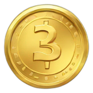 indian rupee gold coin sticker