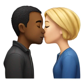 Kissing  sticker